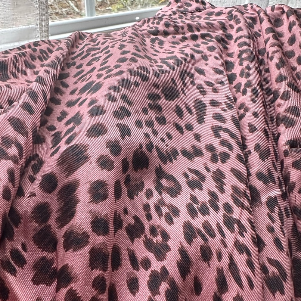 BRAND NEW SAM EDELMAN pink leopard dress- size 6. NEW WITH TAGS - Picture 4 of 5